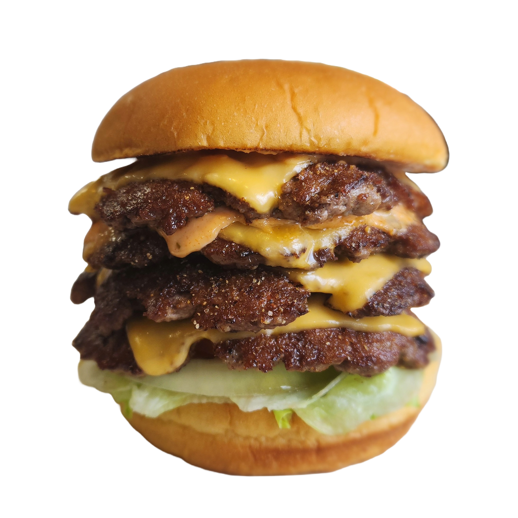 Quad Cheeseburger